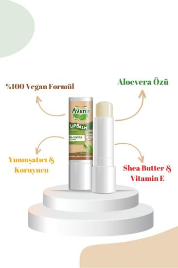 Avenir Stick Lip Balm Vegan Aloe Vera