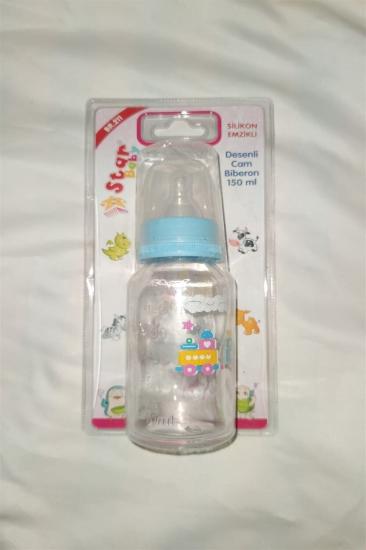 Star Baby Cam Desenli Biberon 150 ml