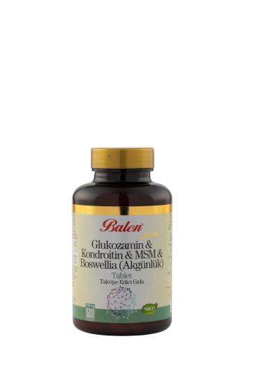 Balen Glukozamin & Kondroitin & MSM & Boswellia 120 Tablet