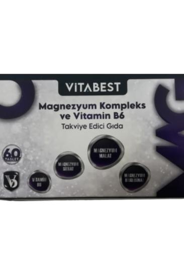 Magnezyum Kompleks Ve Vitamin B6 60 Tablet