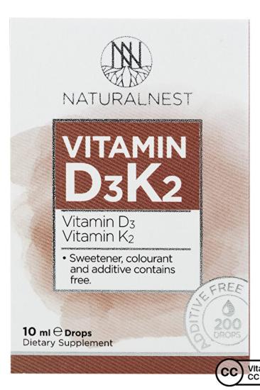 Naturalnest Naturalnest Vitamin D3k2 Damla 10 ml