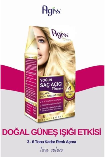 Agiss Yoğun Saç Açıcı Powder 4 - Besleyici Yağ