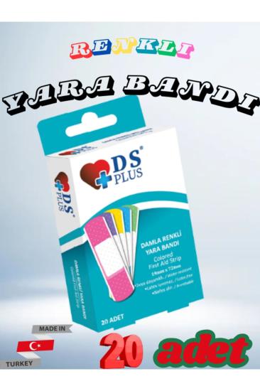 Ds Plus Yara Bandı Renkli 20’li