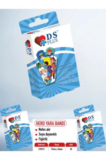 Ds Plus Hero Erkek Çocuk Yara Bandı 20’li