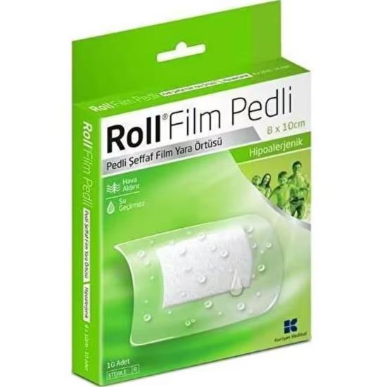 Roll Film Şeffaf Yara Örtüsü 8x10 cm 10’lu